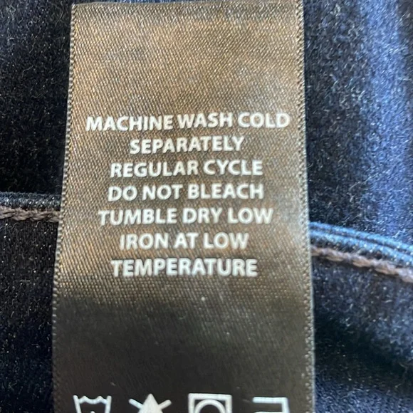 BUFFALO David Burton Alyssa High Rise Straight Leg Stretch Denim Jeans, Sz 10/30 - Picture 9 of 10